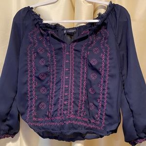 American eagle blouse size XS